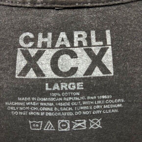 Charli XCX Brat Hyperpop Album Oversized T-Shirt Size Large - Picture 4 of 4